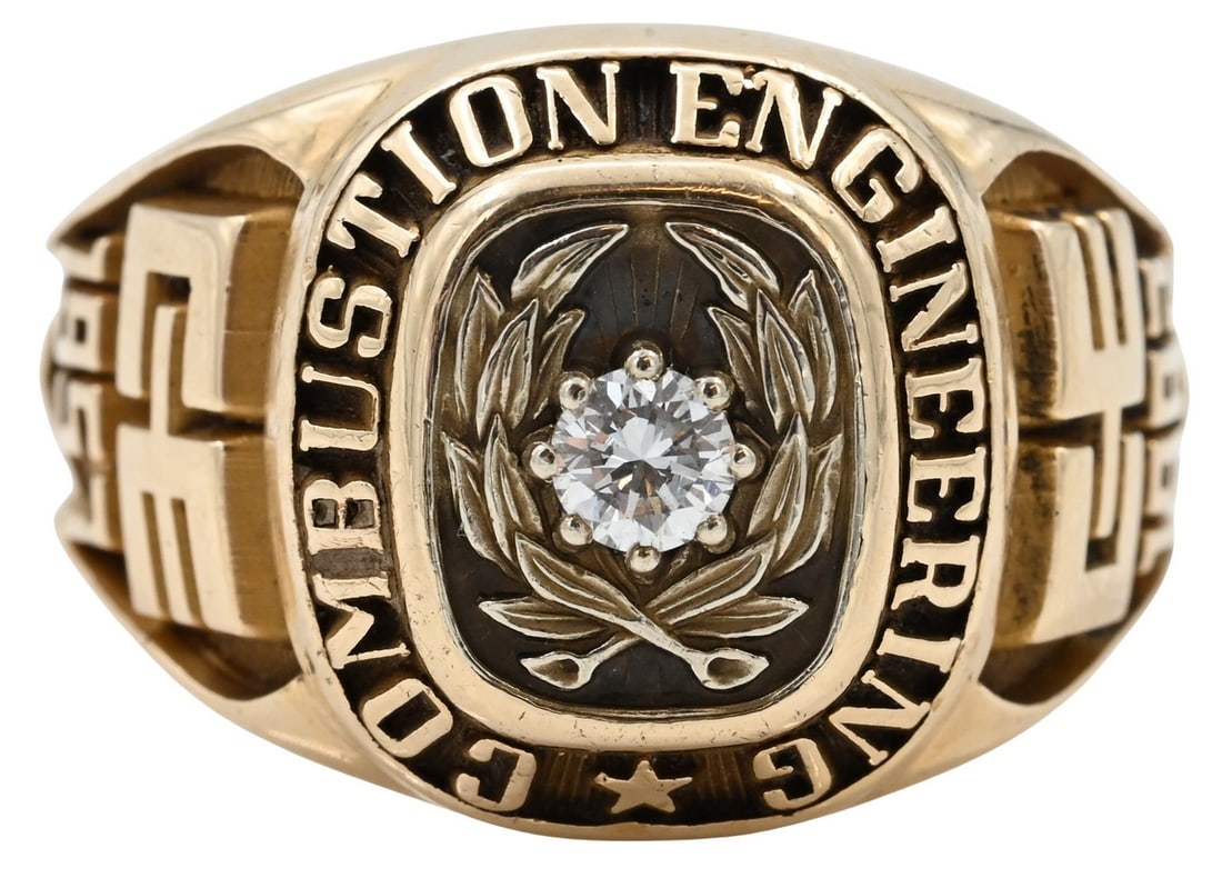 10K Yellow Gold and Diamond Ring (1 of 4)