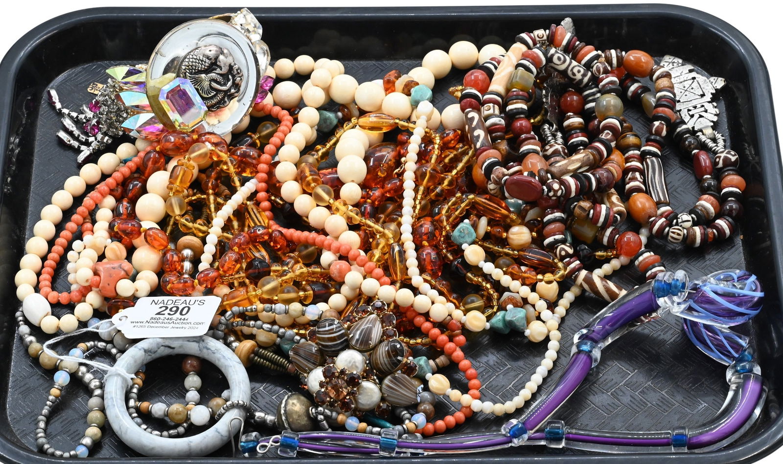 Group of Beaded Necklaces (1 of 6)