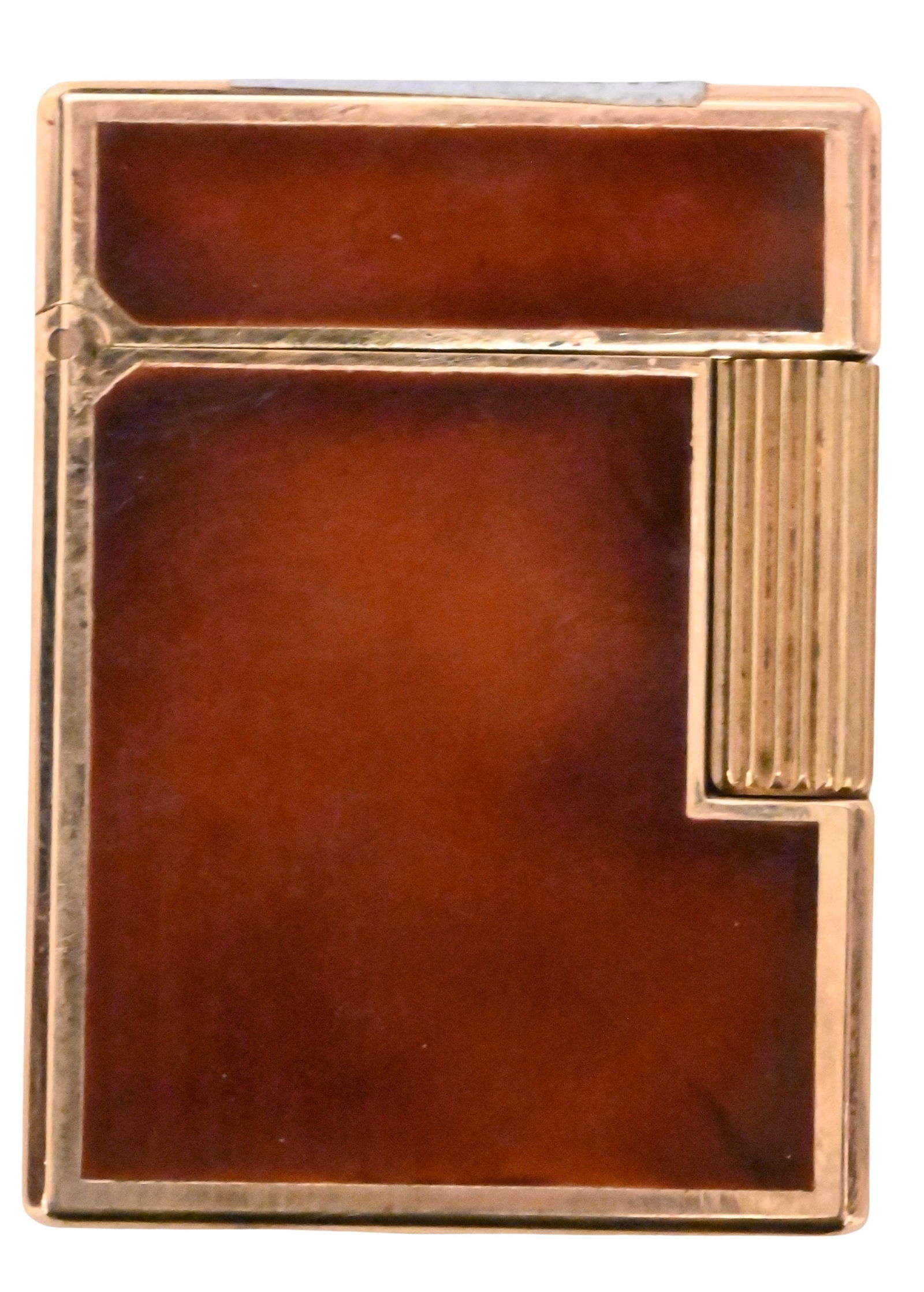 Vintage St. Dupont Lighter with Leather Case (1 of 6)