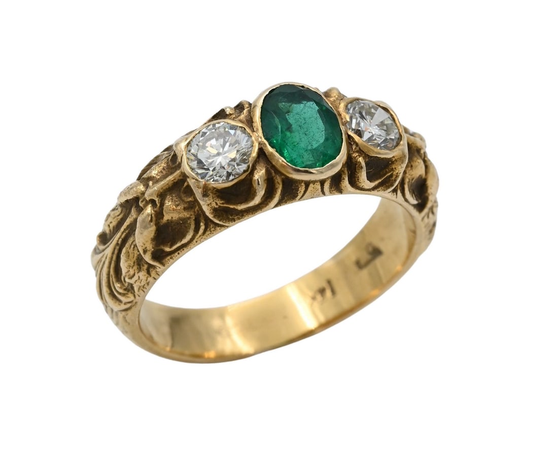 14K Yellow Gold Ring (1 of 4)