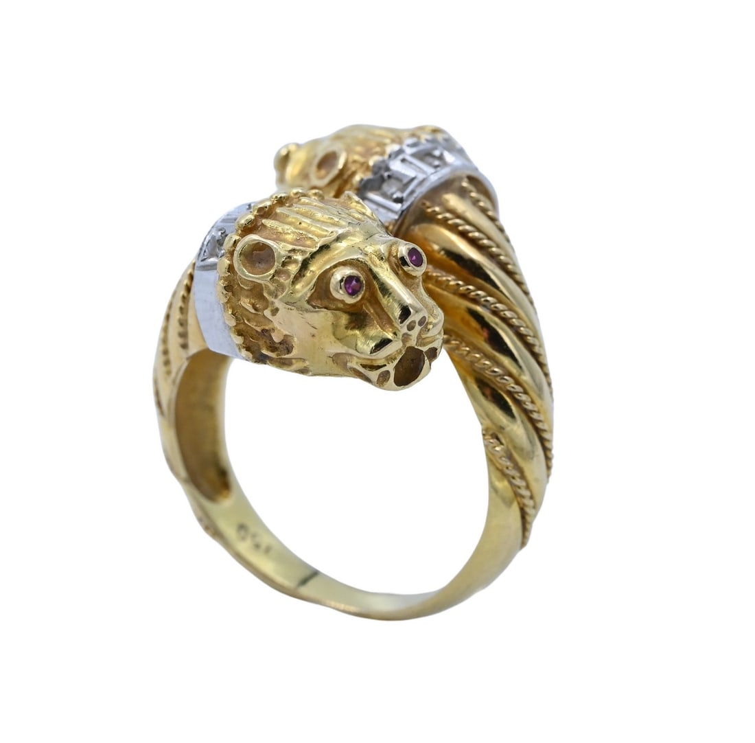 18K Yellow Gold Ring (1 of 5)