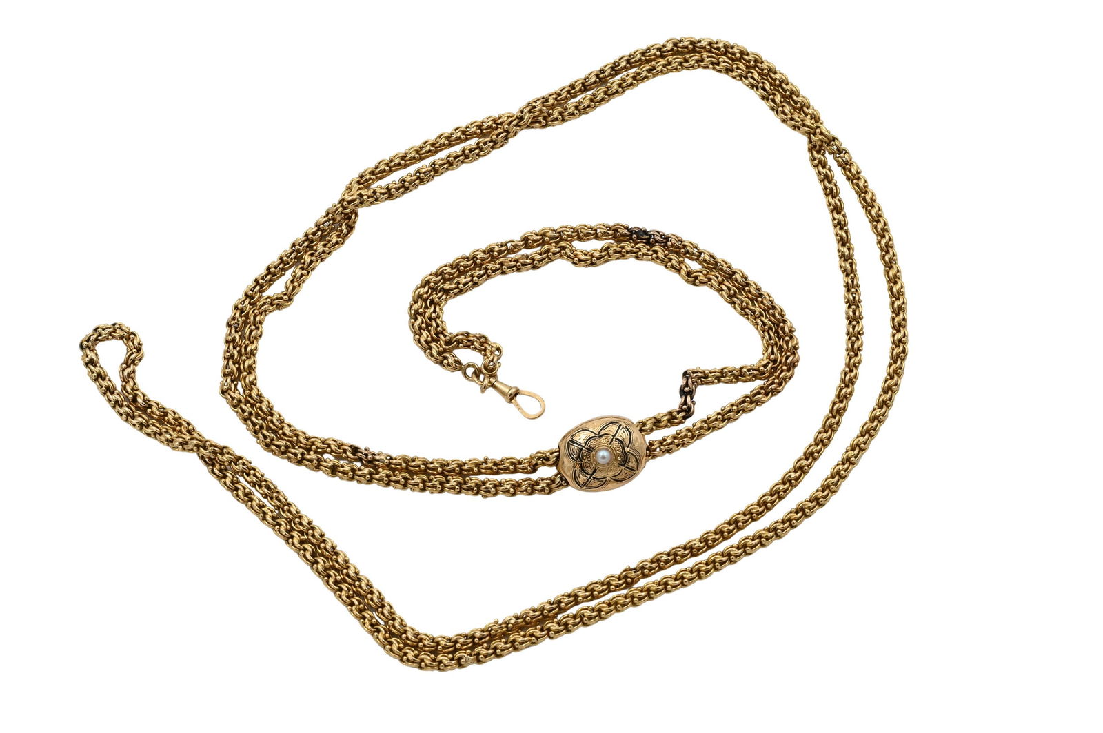 18K Yellow Gold Slide Chain (1 of 4)