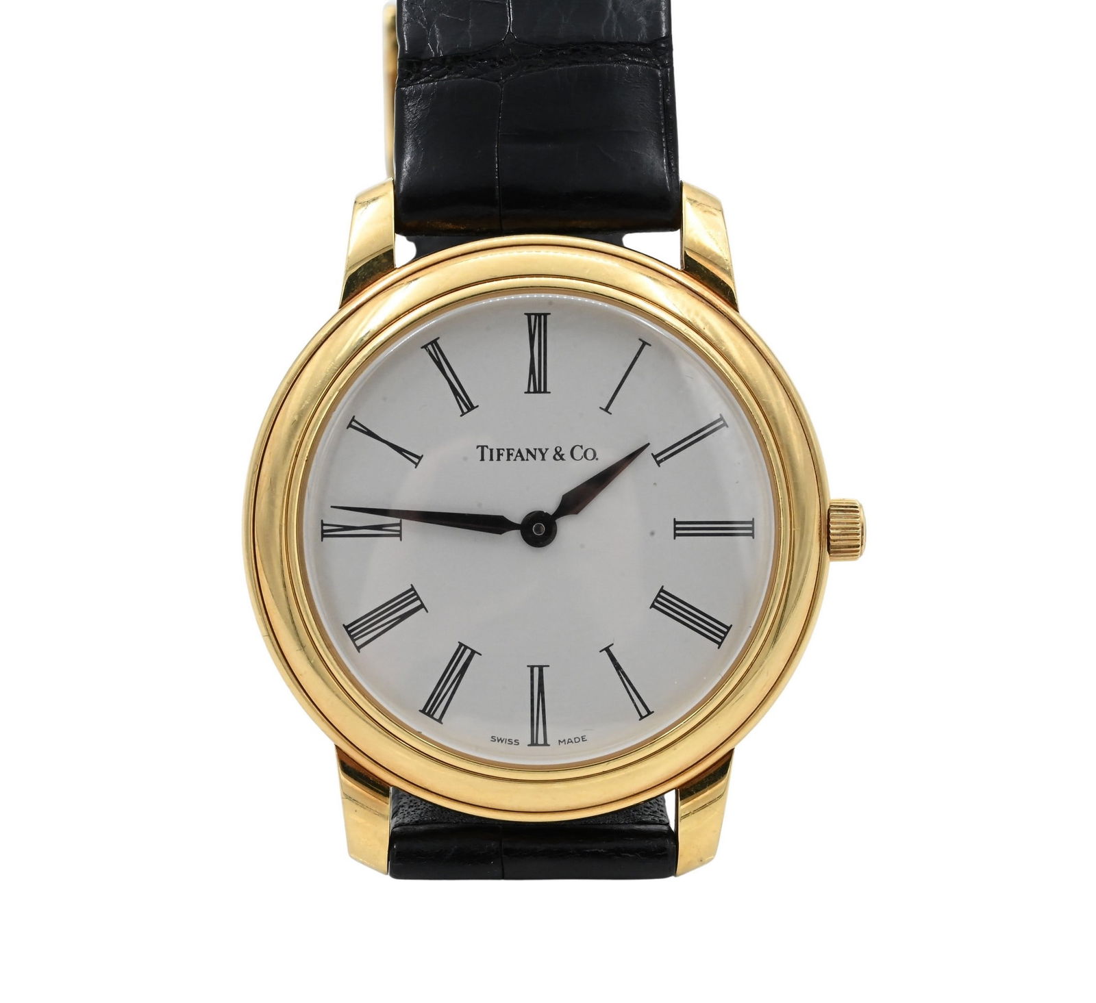 Tiffany 18K Yellow Gold Men's Wristwatch (1 of 5)