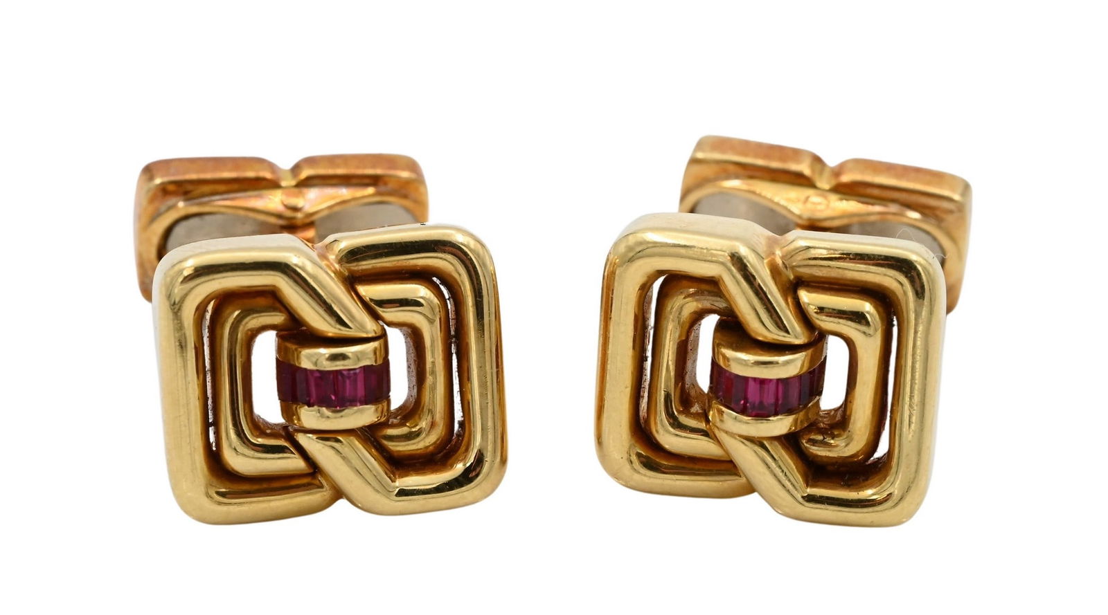 Tiffany and Company 18K Yellow Gold Cufflinks (1 of 5)