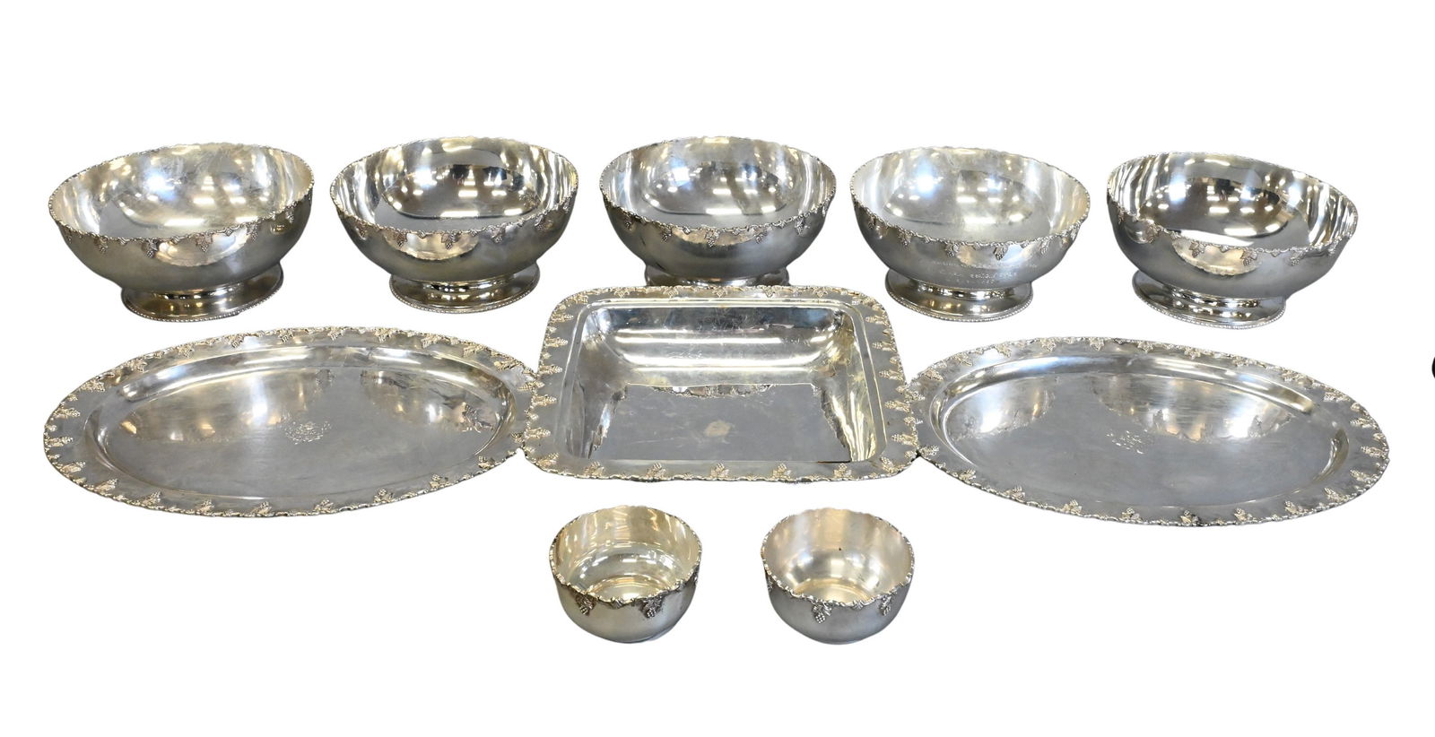 Group of 10 Indian Silver Pieces (1 of 5)