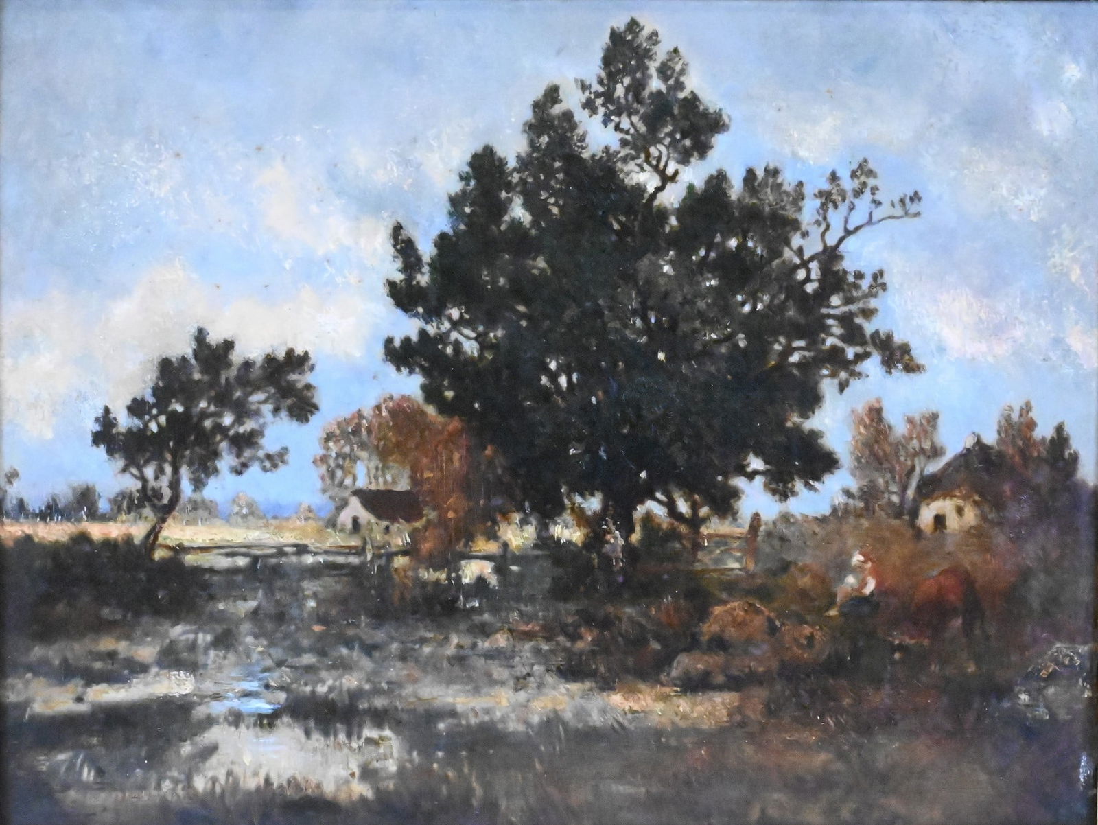 Attributed to Theodore Rousseau (French 1812-1867) (1 of 8)