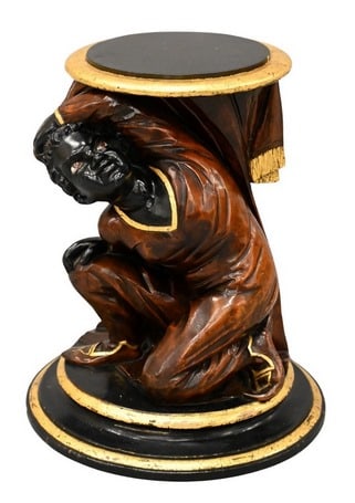 Napoleon III "Moretto" Blackamoor Occasional Table (1 of 6)