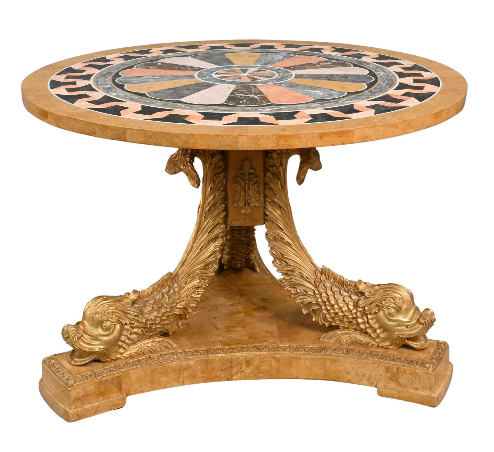 Custom Pietra Dura Center Table (1 of 7)