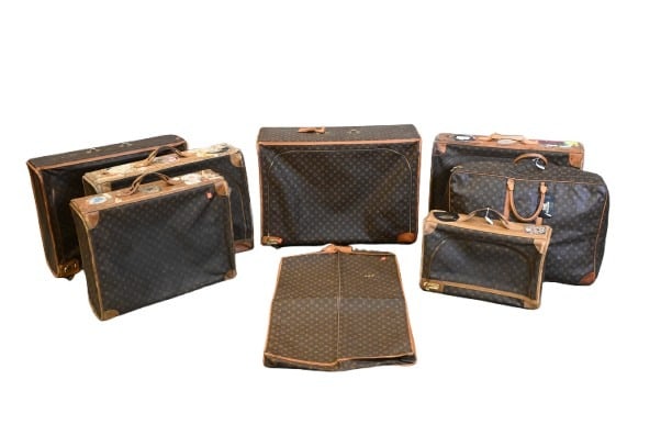 Eight Piece Louis Vuitton Group of Luggage (1 of 13)