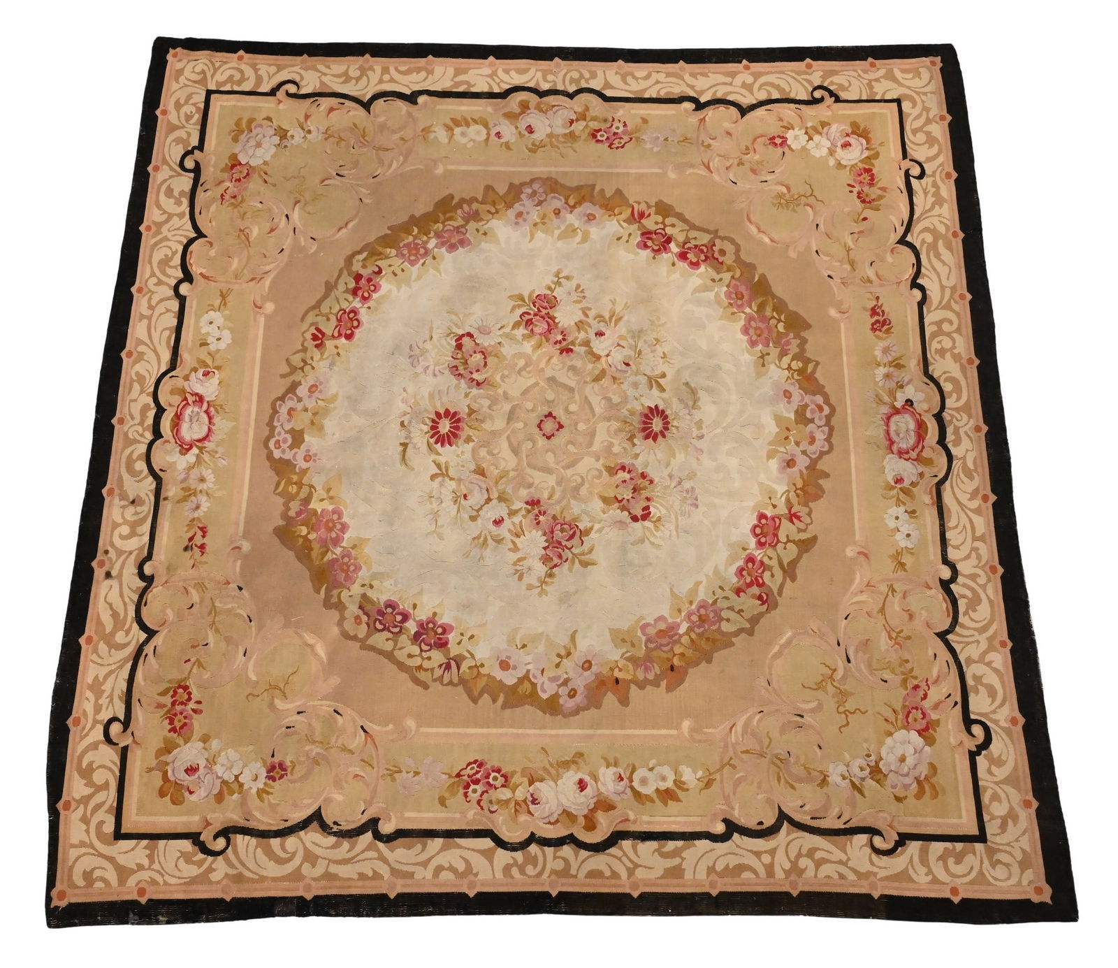 Aubusson Room Size Carpet (1 of 6)