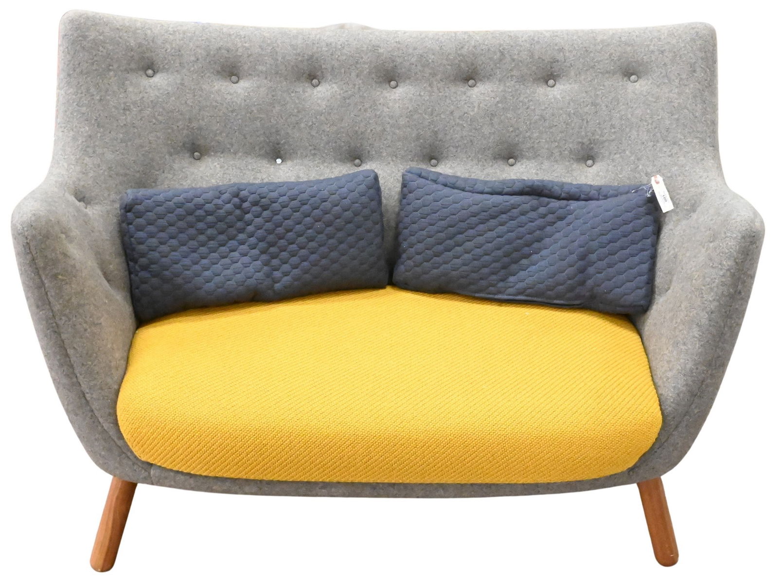 Finn Juhl Poet Upholstered Loveseat (1 of 5)