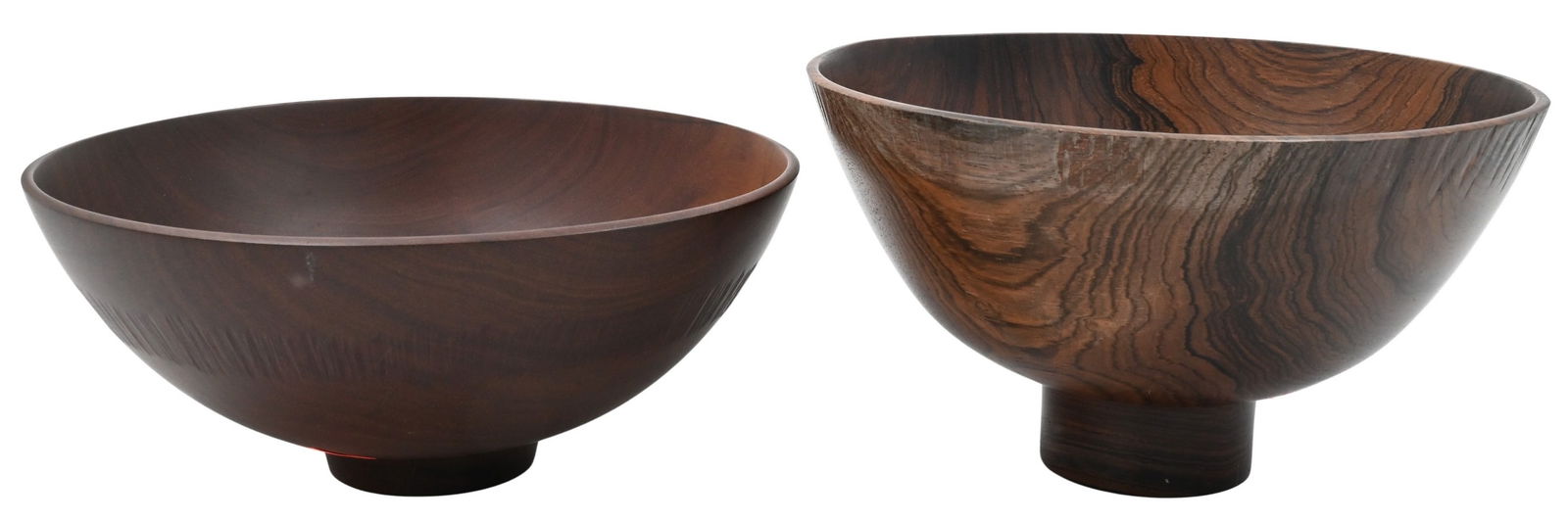 Two Bob Stocksdale (American 1913-2003) Hand Carved Pieces (1 of 5)