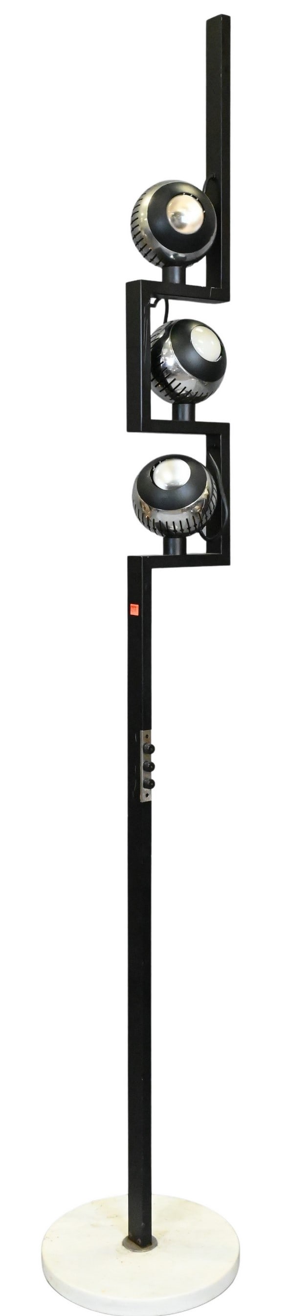 Angelo Lelli for Arredoluce Chrome Floor Lamp (1 of 4)