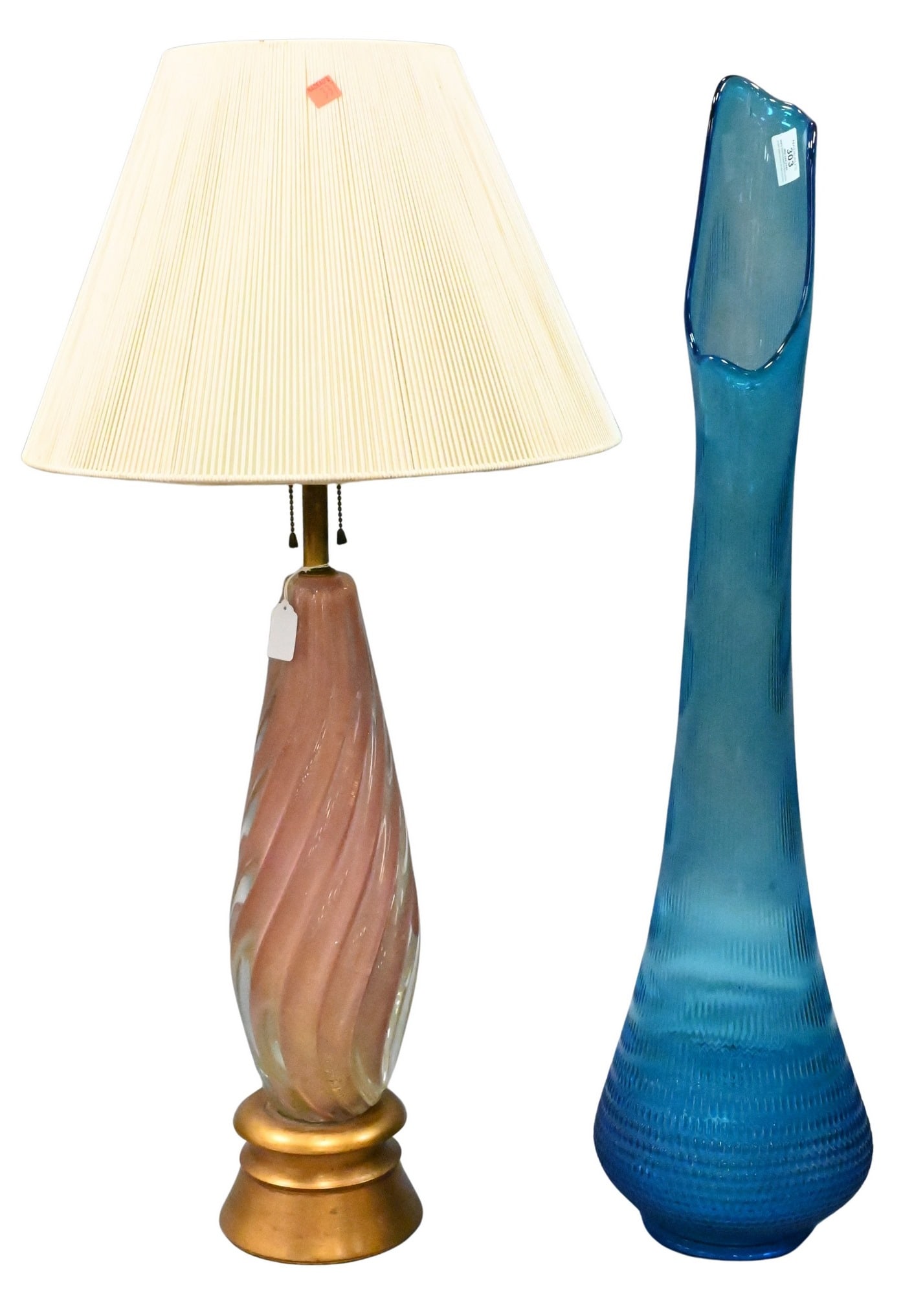 Two Mid-Century Modern Glass Pieces (1 of 5)