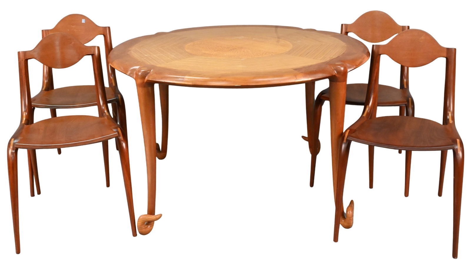 Alan Friedman Five Piece Benchmade Dining Set (1 of 7)