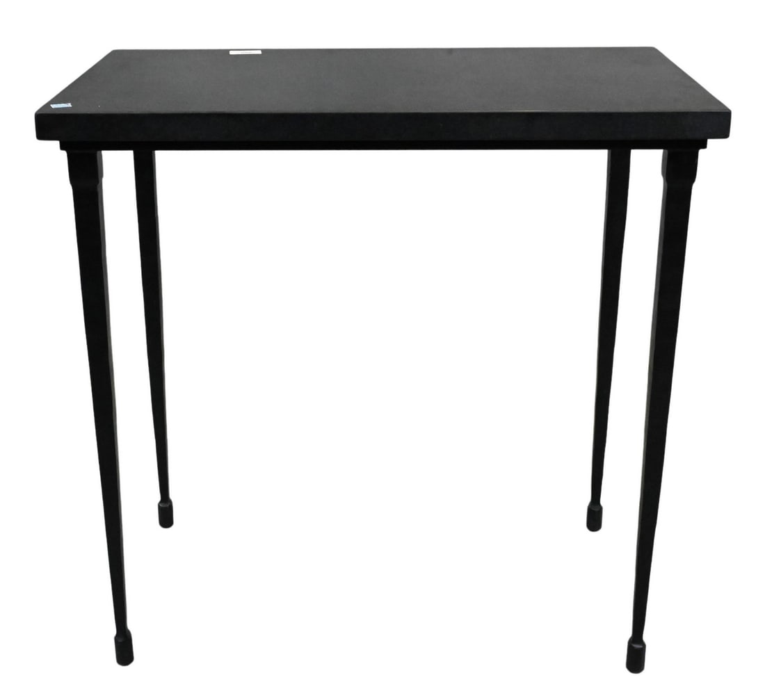 Giacometti Style Modern Slate Top Occasional Table (1 of 4)