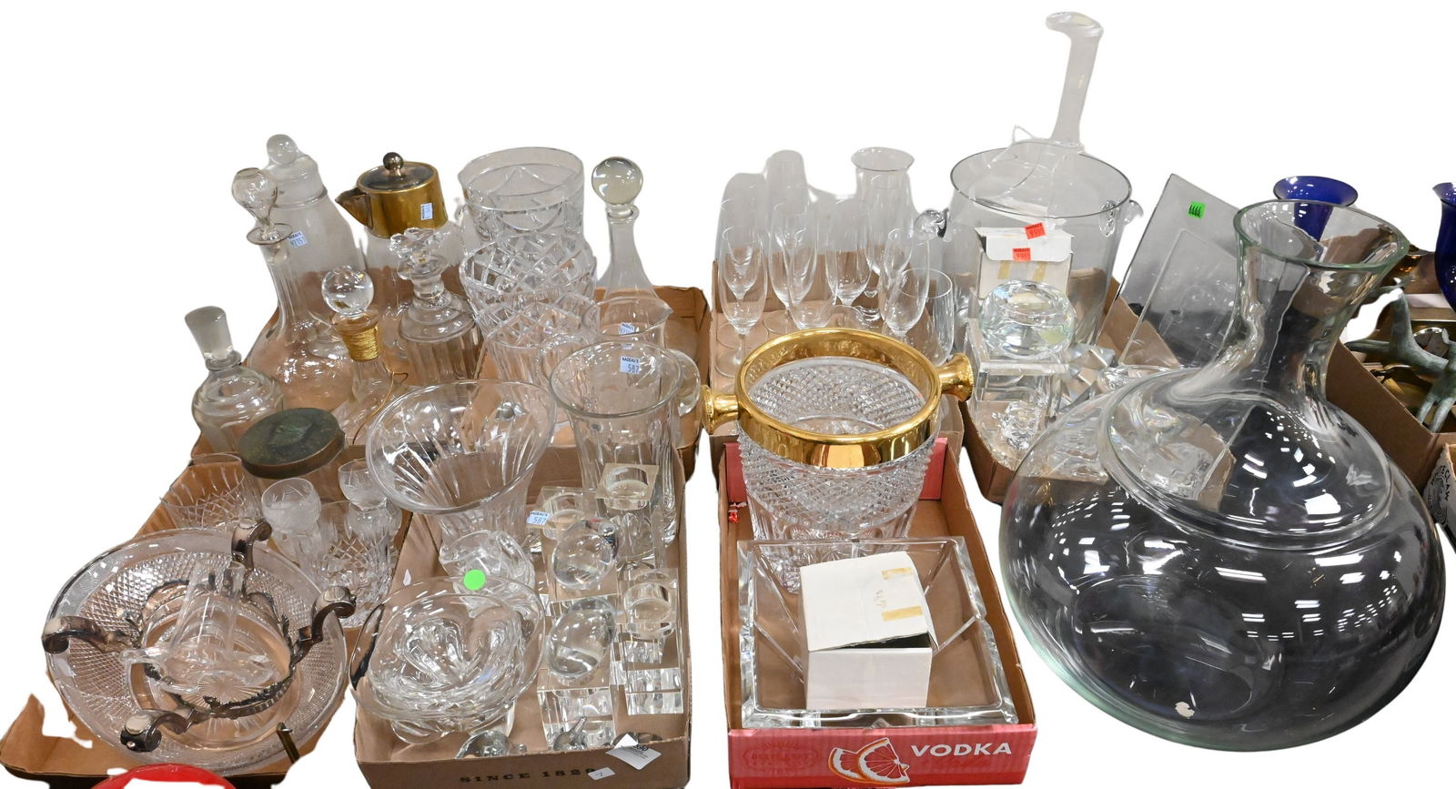 Seven Box Lots of Glassware (1 of 5)