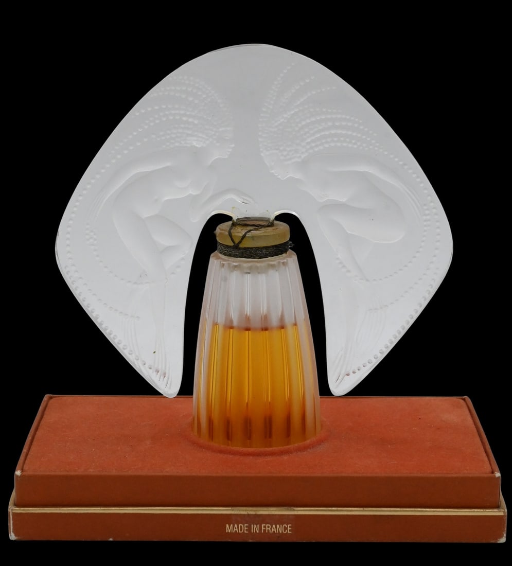Lalique Perfume with Figural Stopper