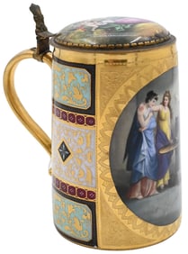 Royal Vienna Porcelain Tankard