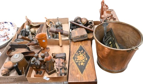 Six Tray Lots of Early Tools