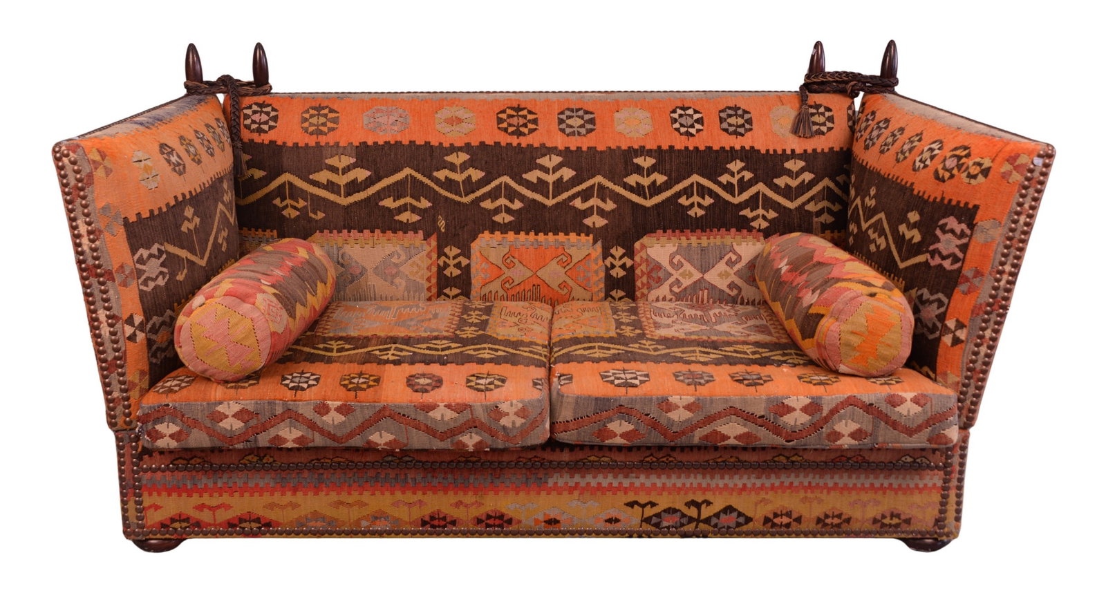 George Smith Kilim Upholstered Sofa (1 of 6)
