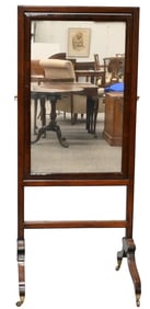 Mahogany Cheval Mirror