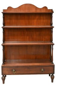 George IV Mahogany Shelf
