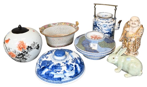 Seven Piece Asian Porcelain Group