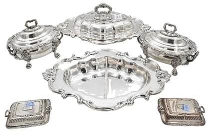 Six Piece Reed and Barton Silverplate Lot