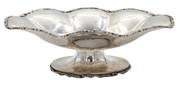 Mexican Sterling Silver Oval Center Bowl