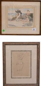 Two Framed Pieces