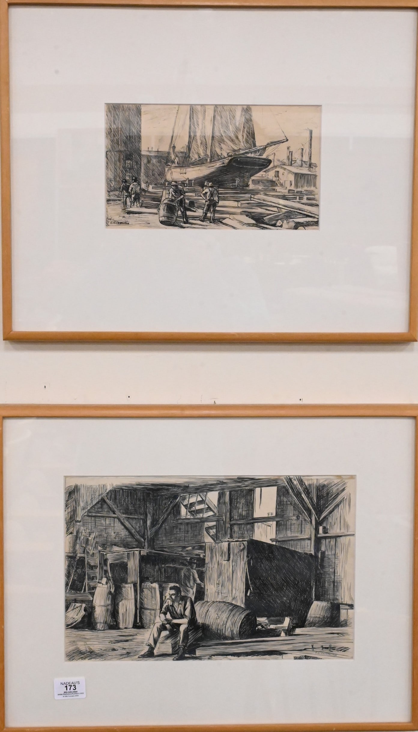 Two: Clarence Kerr Chatterton (American 1880-1973) (1 of 5)