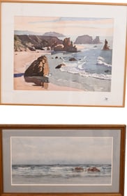 Three Framed Seascapes to include