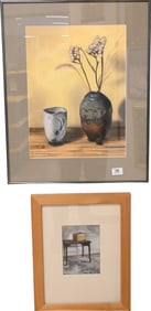 Three Framed Still Lifes