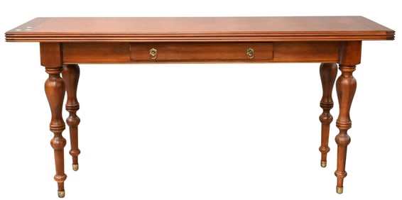 Ethan Allen Cherry Sofa / Hall Table