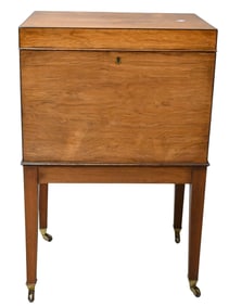 Rosewood Lift Top Chest on Base