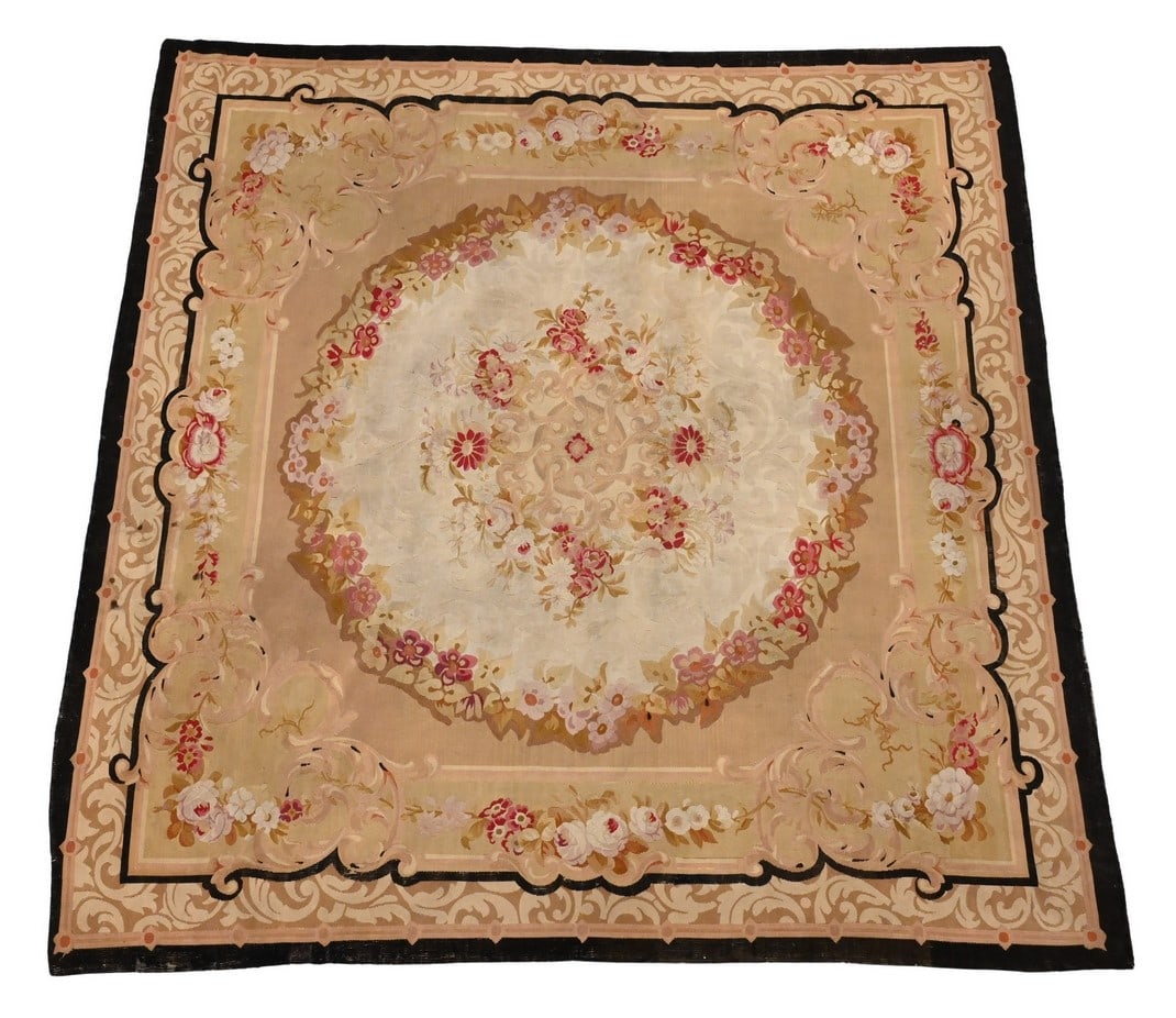 Aubusson Room Size Carpet (1 of 6)