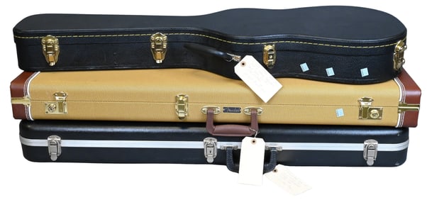 Three Piece Guitar Case Lot