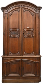 Louis XV Walnut Armoire