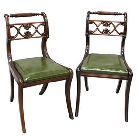 Pair of Regency Side Chairs