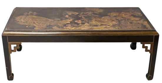 Chinese Chinoiserie Coffee Table