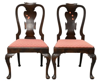 Pair of George II Style Side Chairs