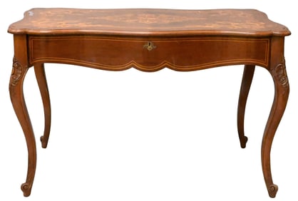 Louis XV Style Mahogany Writing Table