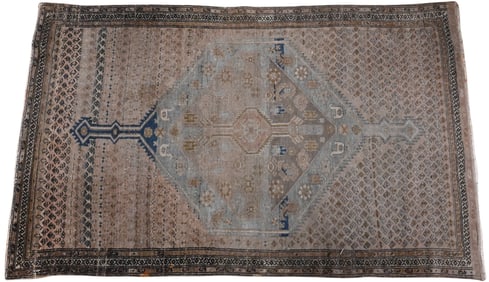 Two Oriental Throw Rugs