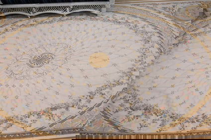 Aubusson Style Room Size Carpet