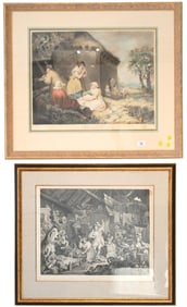 Six Large Framed Prints