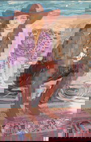 Mick Reber (American 1942-2019)