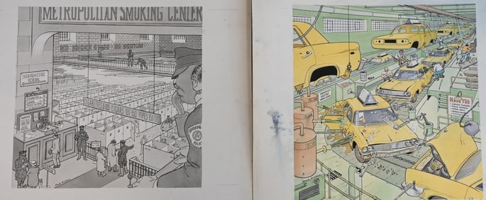 Two: Bruce McCall (American 1935-2023)