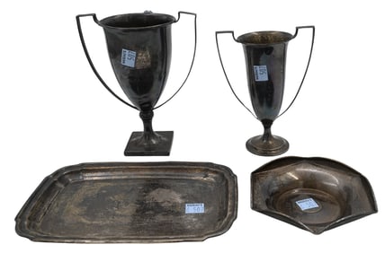 Four Piece Sterling Silver Group