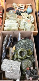 Two Tray Lots of Hardstone